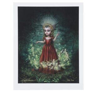 Mab Graves Hand-Embellished Giclee "Queen Mab", 2019